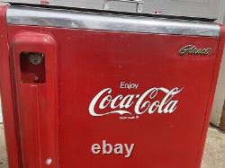 Vintage Coca-Cola Glasco Chest Cooler Coke Vending Machine Collect Commercial