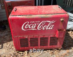Vintage Coca-Cola Machine 1930's Cooler Vending Machine (WORKS)