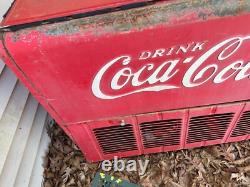 Vintage Coca-Cola Machine 1930's Cooler Vending Machine (WORKS)