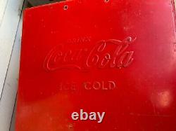 Vintage Coca-Cola Machine 1930's Cooler Vending Machine (WORKS)