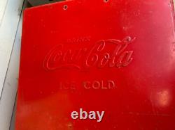 Vintage Coca-Cola Machine 1930's Cooler Vending Machine (WORKS)