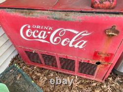Vintage Coca-Cola Machine 1930's Cooler Vending Machine (WORKS)