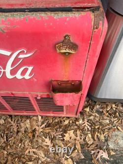 Vintage Coca-Cola Machine 1930's Cooler Vending Machine (WORKS)
