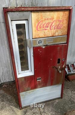 Vintage Coca Cola Machine Cooler (NOT WORKING) SEE VIDEO SALE