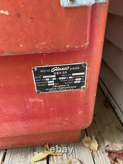 Vintage Coca-Cola Machine model a30000 gbz-50 (WORKS)