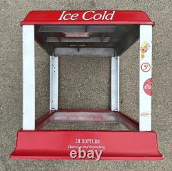 Vintage Coca-Cola Snow Cone Vending Machine Frame For Parts or Repair