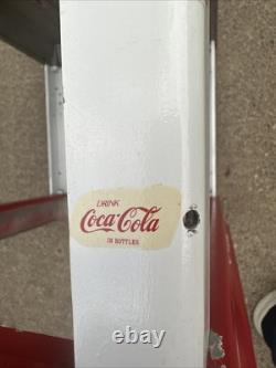 Vintage Coca-Cola Snow Cone Vending Machine Frame For Parts or Repair