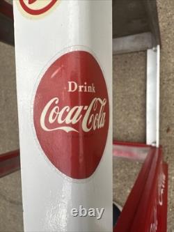 Vintage Coca-Cola Snow Cone Vending Machine Frame For Parts or Repair