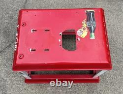 Vintage Coca-Cola Snow Cone Vending Machine Frame For Parts or Repair