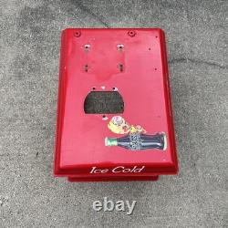 Vintage Coca-Cola Snow Cone Vending Machine Frame For Parts or Repair