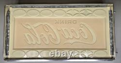 Vintage Coca Cola Soda Bubble Vending Machine Panel Insert Sign 1960's