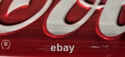 Vintage Coca Cola Soda Bubble Vending Machine Panel Insert Sign 1960's