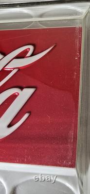 Vintage Coca Cola Soda Bubble Vending Machine Panel Insert Sign 1960's