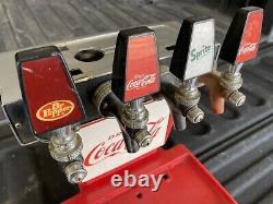 Vintage Coca Cola Soda Dispenser Cornelius 4 Taps Man Cave Antique Colletible