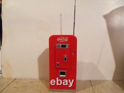 Vintage Coca Cola Vending Machine AM/FM Radio