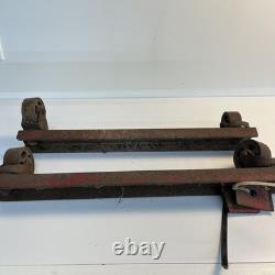 Vintage Coca Cola Vending Machine Castor Wheel Base Set Original Vintage Coca Cola Vending Machine Castor Wheel Base Set Original