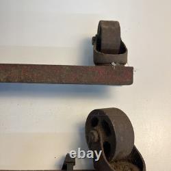 Vintage Coca Cola Vending Machine Castor Wheel Base Set Original Vintage Coca Cola Vending Machine Castor Wheel Base Set Original