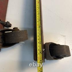 Vintage Coca Cola Vending Machine Castor Wheel Base Set Original