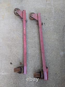 Vintage Coca Cola Vending Machine Castor Wheel Base Set Original Vendo 81 39 110