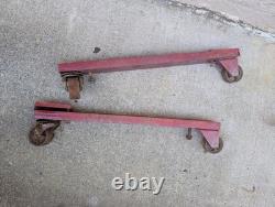 Vintage Coca Cola Vending Machine Castor Wheel Base Set Original Vendo 81 39 110