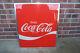 Vintage Coca Cola Vending Machine Sign Insert 23 3/4 X 20 1/2