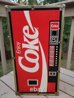 Vintage Coca Cola Vending Machine Trunk Box Coca Cola Trunk Footlocker