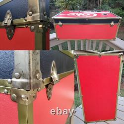 Vintage Coca Cola Vending Machine Trunk Box Coca Cola Trunk Footlocker