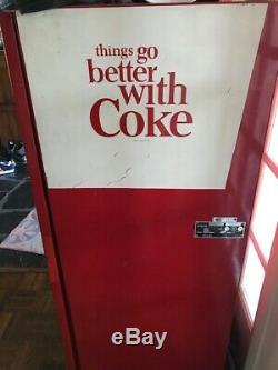 Vintage Coca-Cola Vending Machine from 60s by Vendo