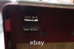 Vintage Coca Cola Vendo XV 80A 10 Cent Bottle Vending Machine with Key See Desc