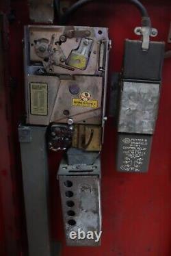 Vintage Coca Cola Vendo XV 80A 10 Cent Bottle Vending Machine with Key See Desc
