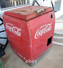 Vintage Coca Cola Westinghouse We 3 Cooler Chest Collectible Memorabilia