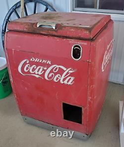 Vintage Coca Cola Westinghouse We 3 Cooler Chest Collectible Memorabilia