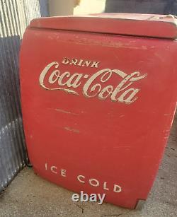 Vintage Coca Cola Westinghouse We 3 Cooler Chest Collectible Memorabilia