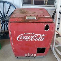 Vintage Coca Cola Westinghouse We 3 Cooler Chest Collectible Memorabilia