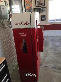 Vintage Coca Cola vendo 81 ten cent pop machine professionally restored