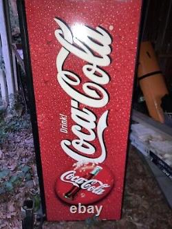 Vintage CocaCola Vending Machine, 1960s Cavalier USS-8-64. Works Great