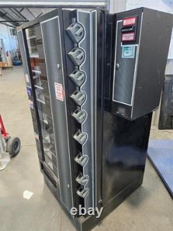 Vintage Coin Bill Operated Dual Layer Snack Soda Vending Machine