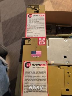 Vintage Coinco C300-9404 Coin Changer 24volt Vending Machine Nickel Dime Soda