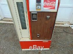 Vintage Coke Coca Cola Cavalier CSS-64GC Vending Machine F-12 55 tall all metal