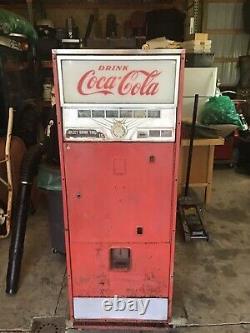 Vintage Coke Coca Cola Machine Westinghouse Dial A Drink