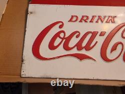 Vintage Coke Coca Cola Vending Machine Section