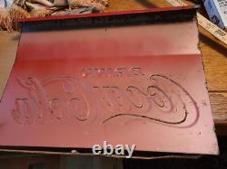 Vintage Coke Coca Cola Vending Machine Section