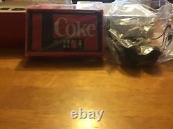 Vintage Coke Vending Machine Stereo Cassette Player with Headphones (NIB)