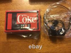 Vintage Coke Vending Machine Stereo Cassette Player with Headphones (NIB)