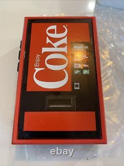 Vintage Coke Vending Machine Stereo Cassette Player with Headphones Rare