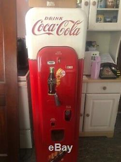 Vintage Coke Vendo Soda Machine Model 44 Pop Coca COLA Original