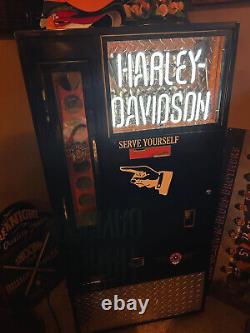 Vintage Custom Harley Davidson Soda Vending Machine