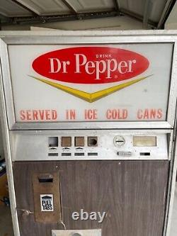Vintage Dr. Pepper Vending Machine