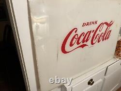 Vintage Drink Coca Cola Machine Sign Insert