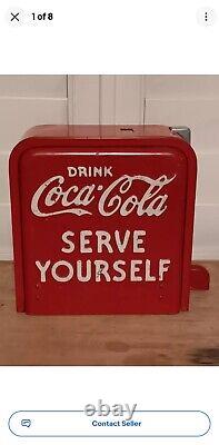 Vintage Embossed Coca-Cola Vendo Head